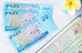 Fiji dollars and Frangipani